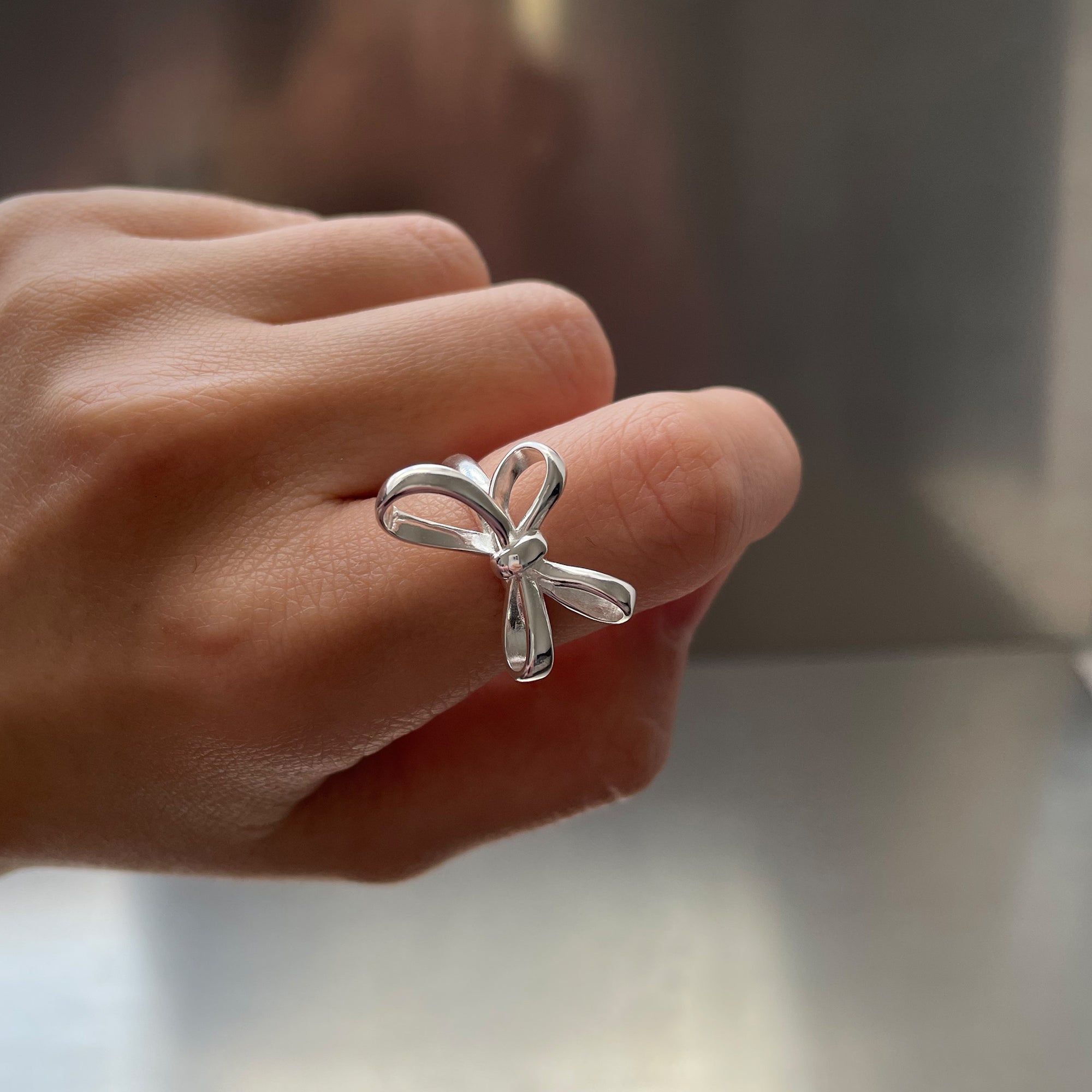 Ribbon Bow Ring