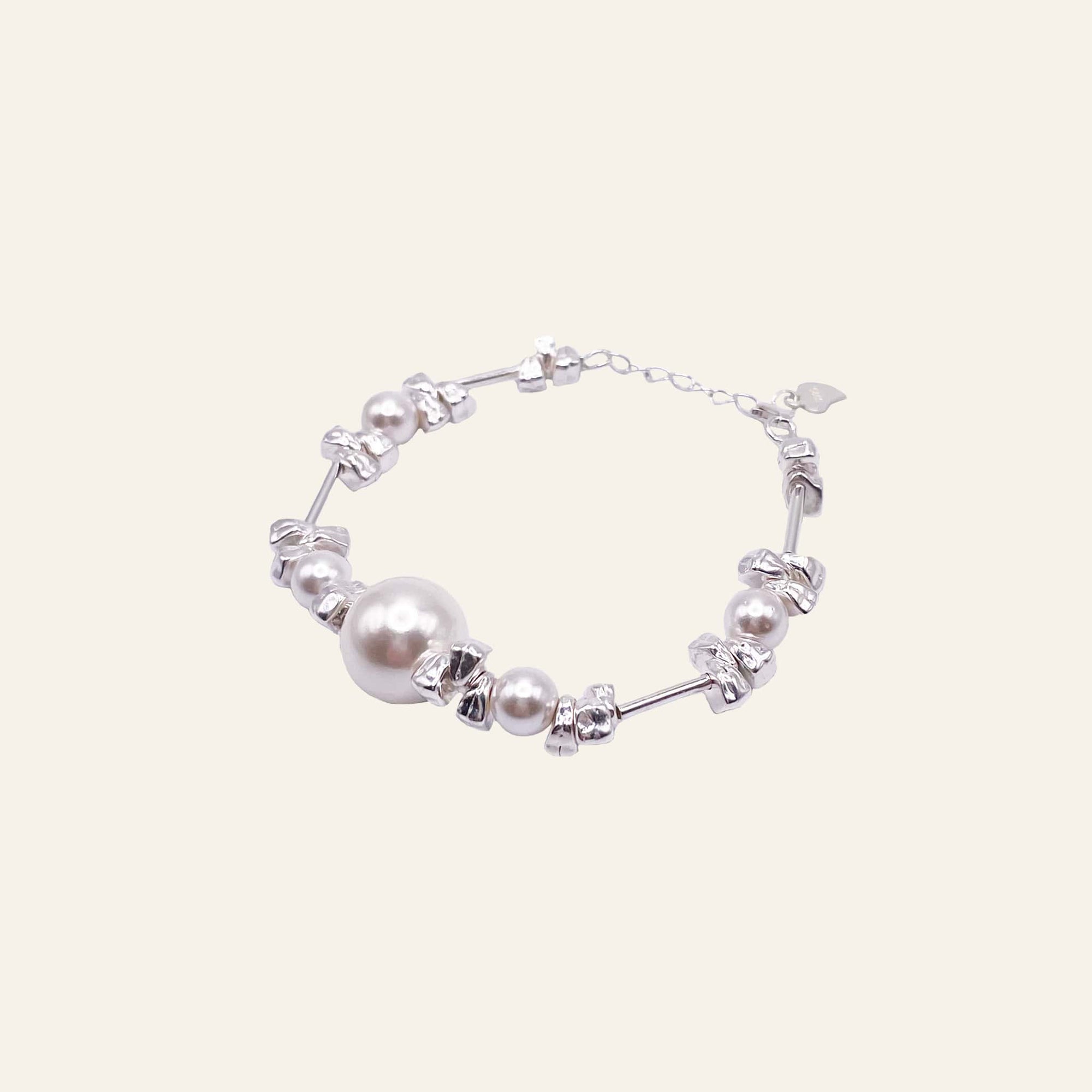 Pearl Charm Bracelet