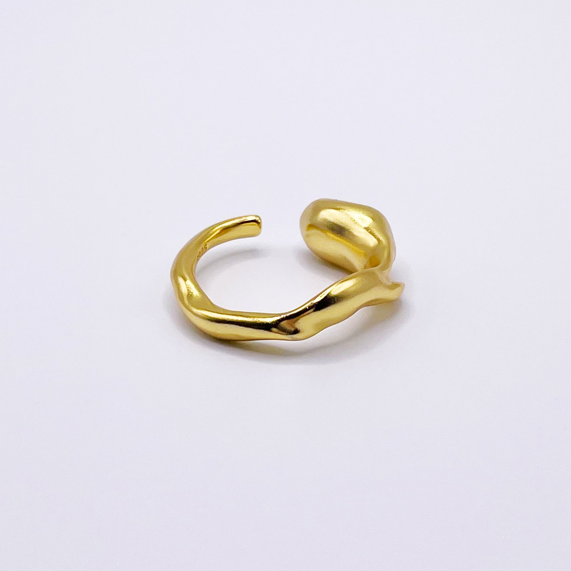 Tube Gold Ring