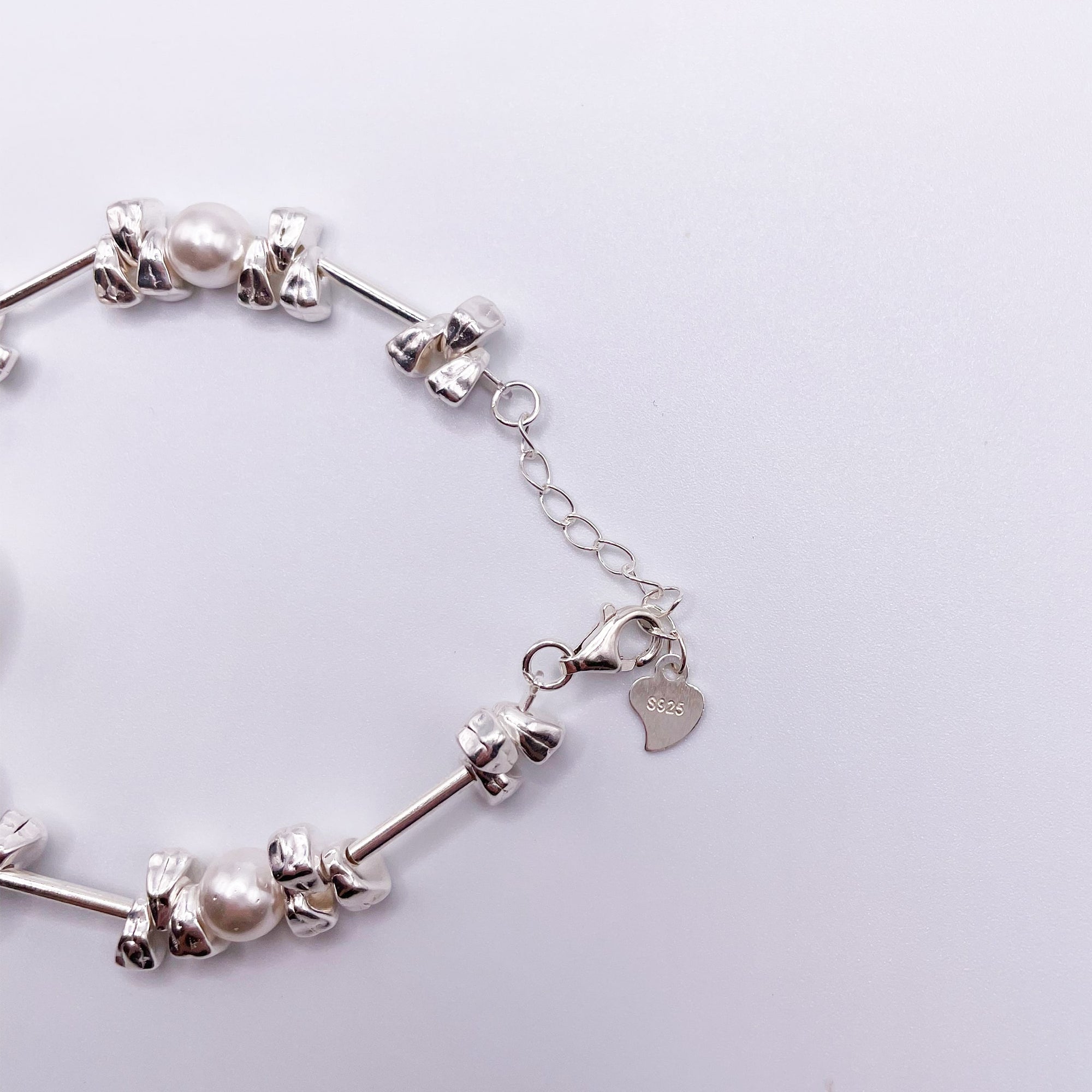 Pearl Charm Bracelet