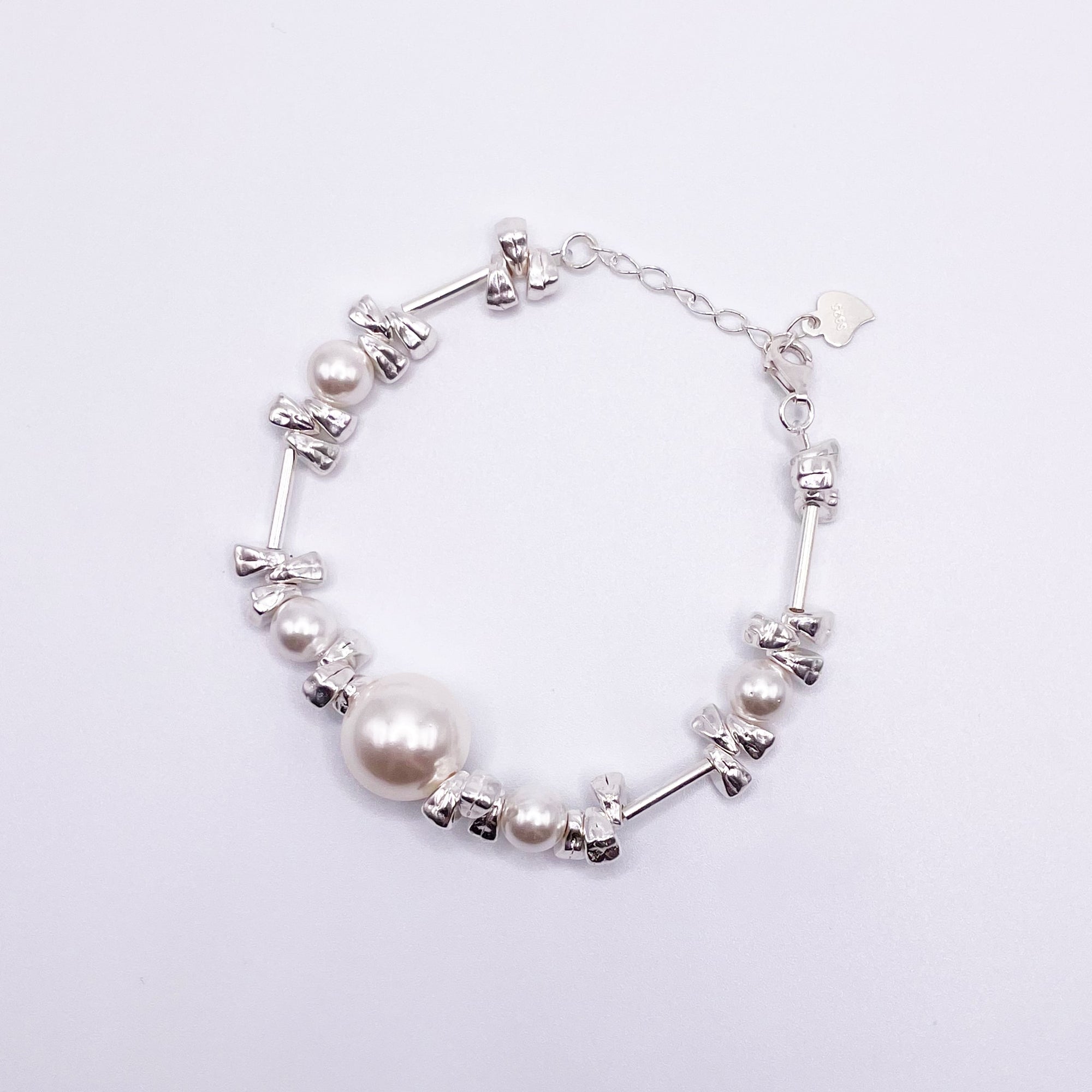 Pearl Charm Bracelet