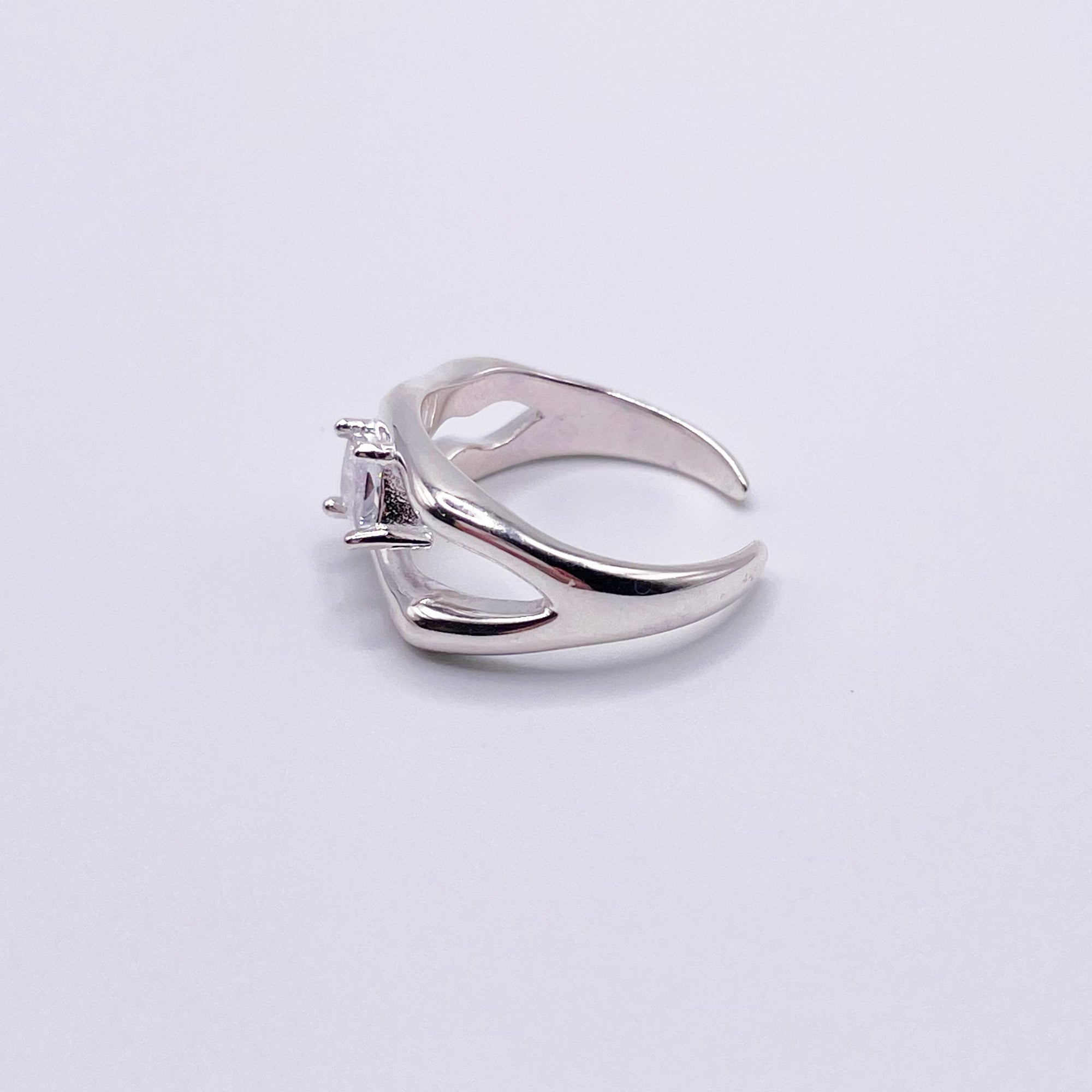 Silver Stone Ring