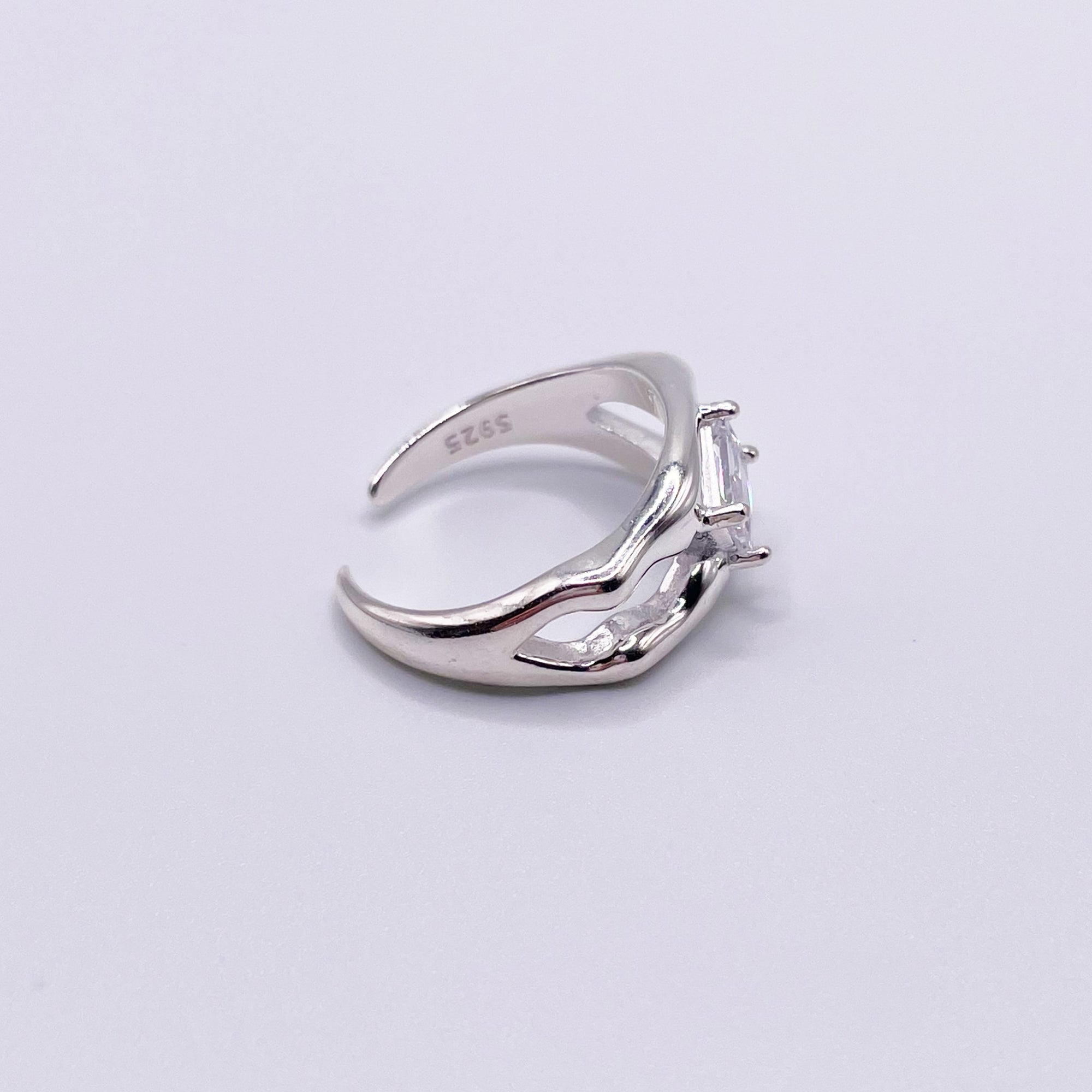 Silver Stone Ring