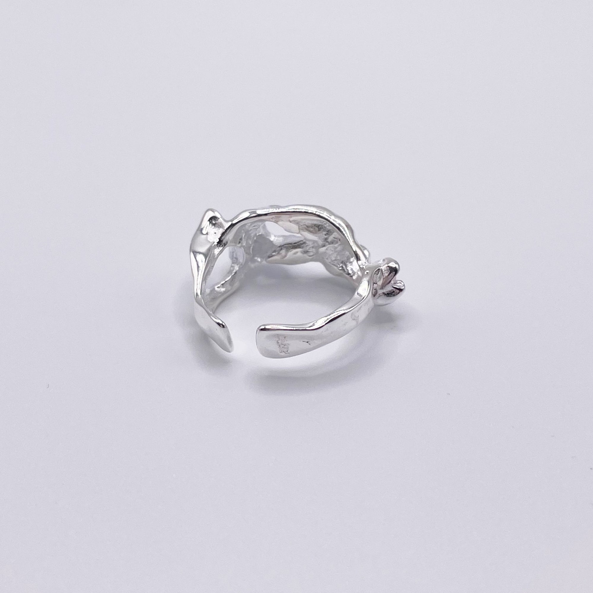 Silver Sculptural Ring