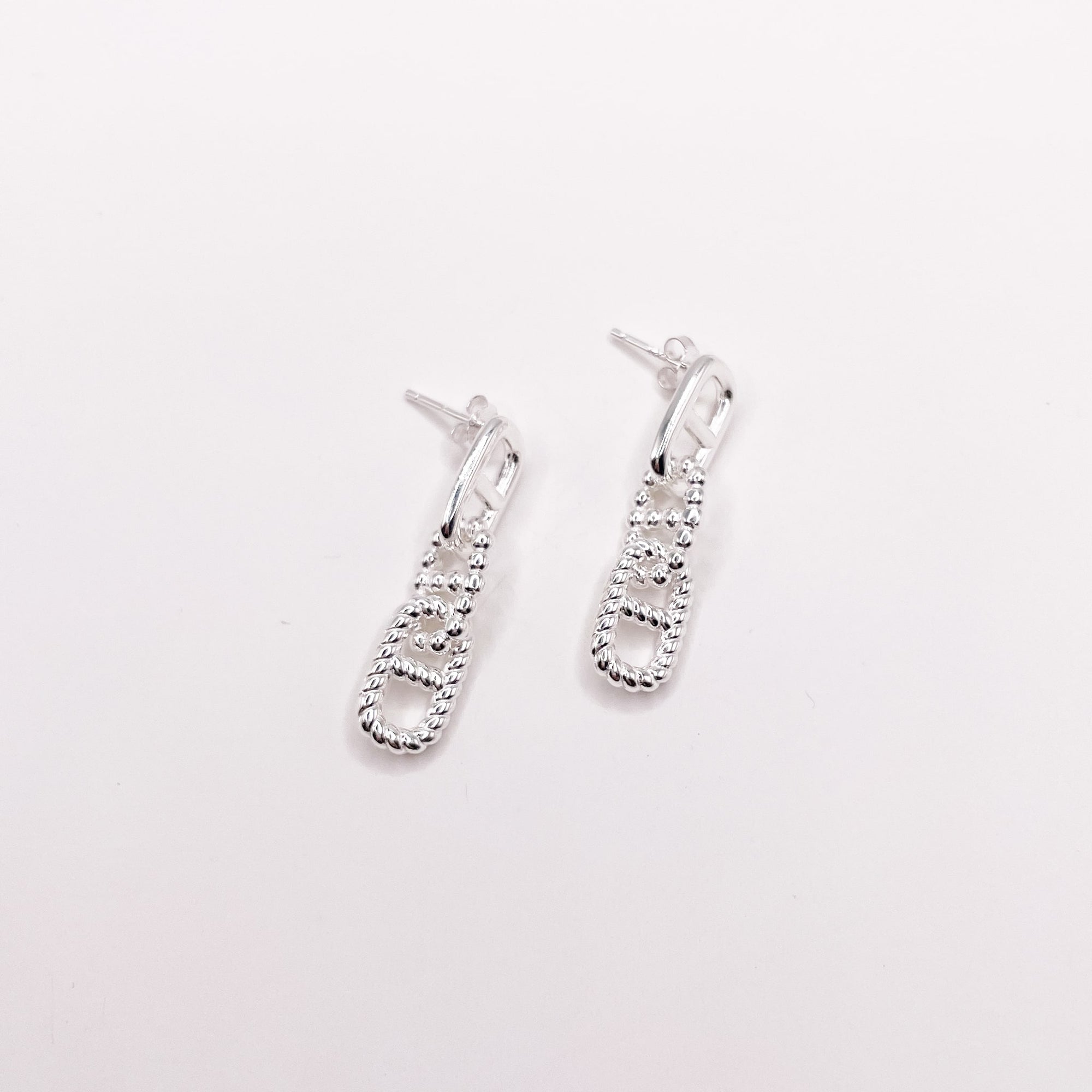 Contemporary Drop Earrings