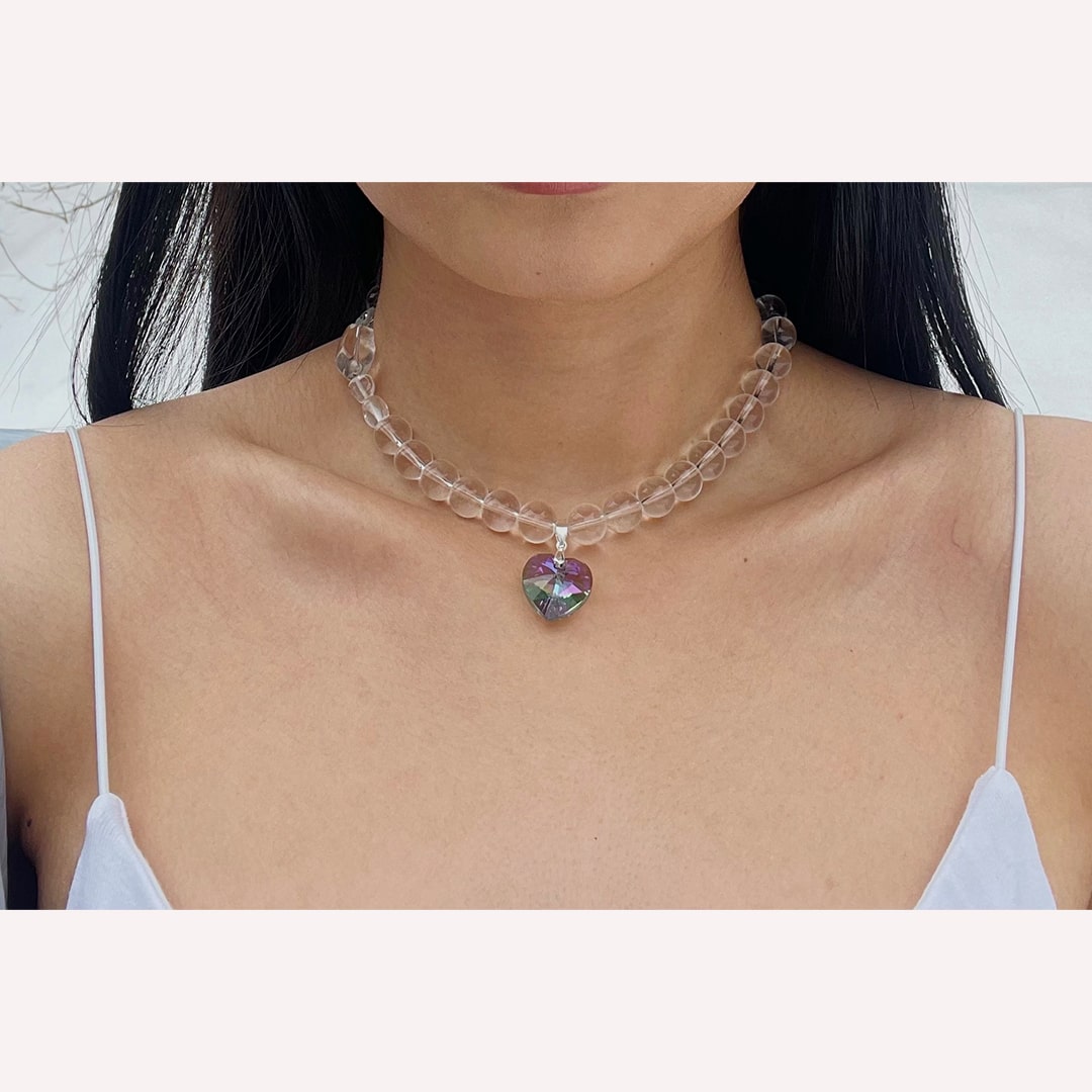 Swarovski Heart Choker