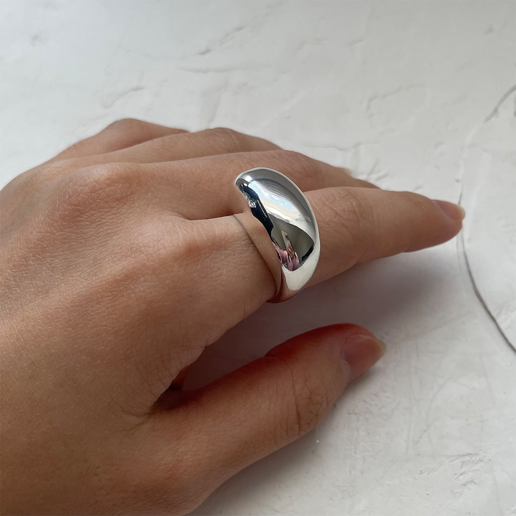 Bold Silver Ring