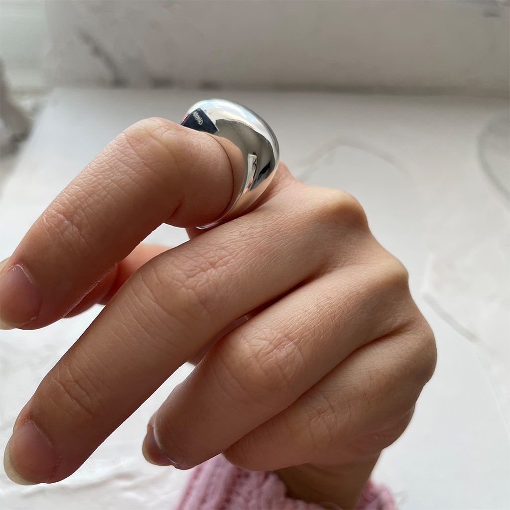 Bold Silver Ring