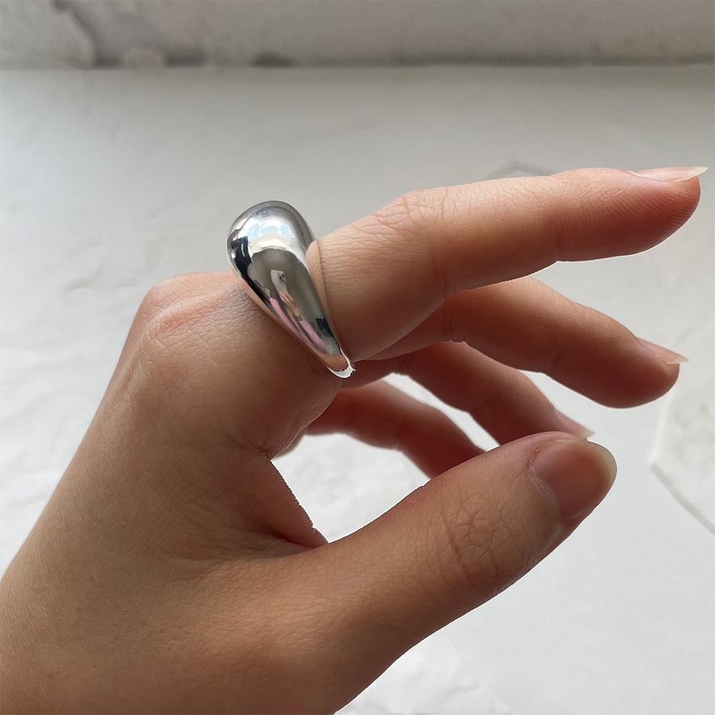 Bold Silver Ring