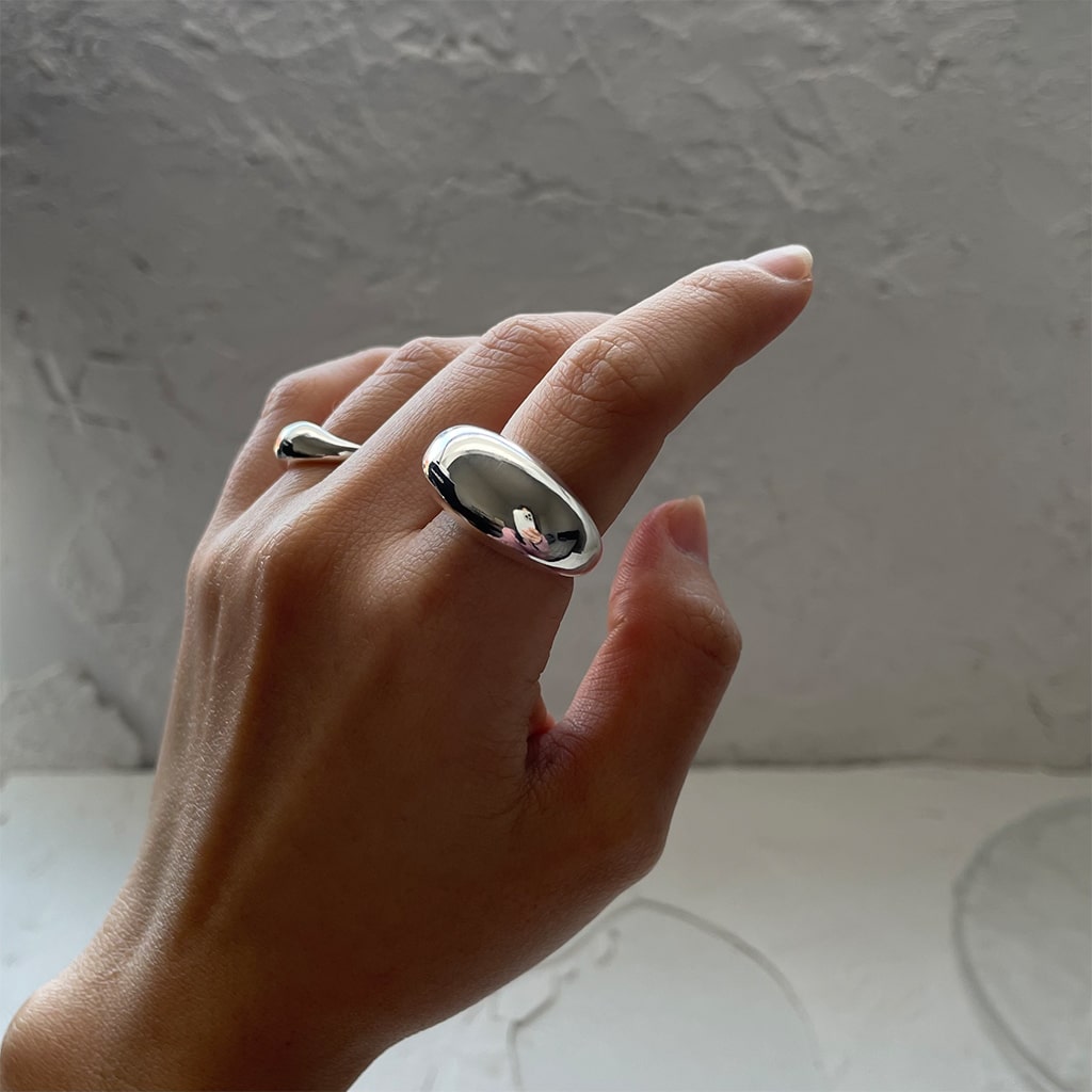 Bold Silver Ring