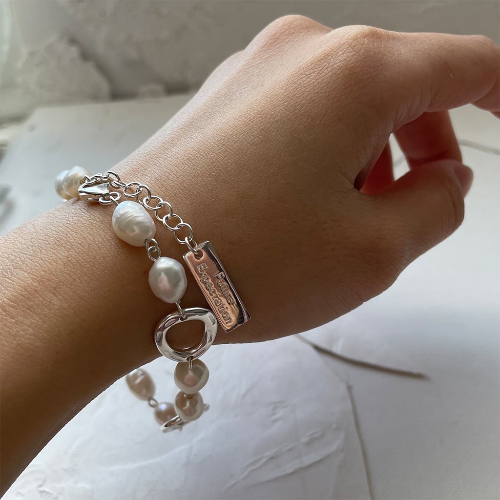 Pearl Link Bracelet