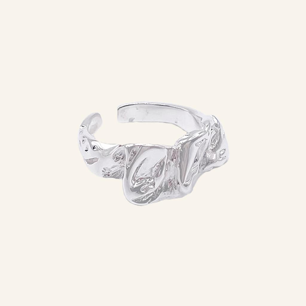 Folded Tin Foil Ring