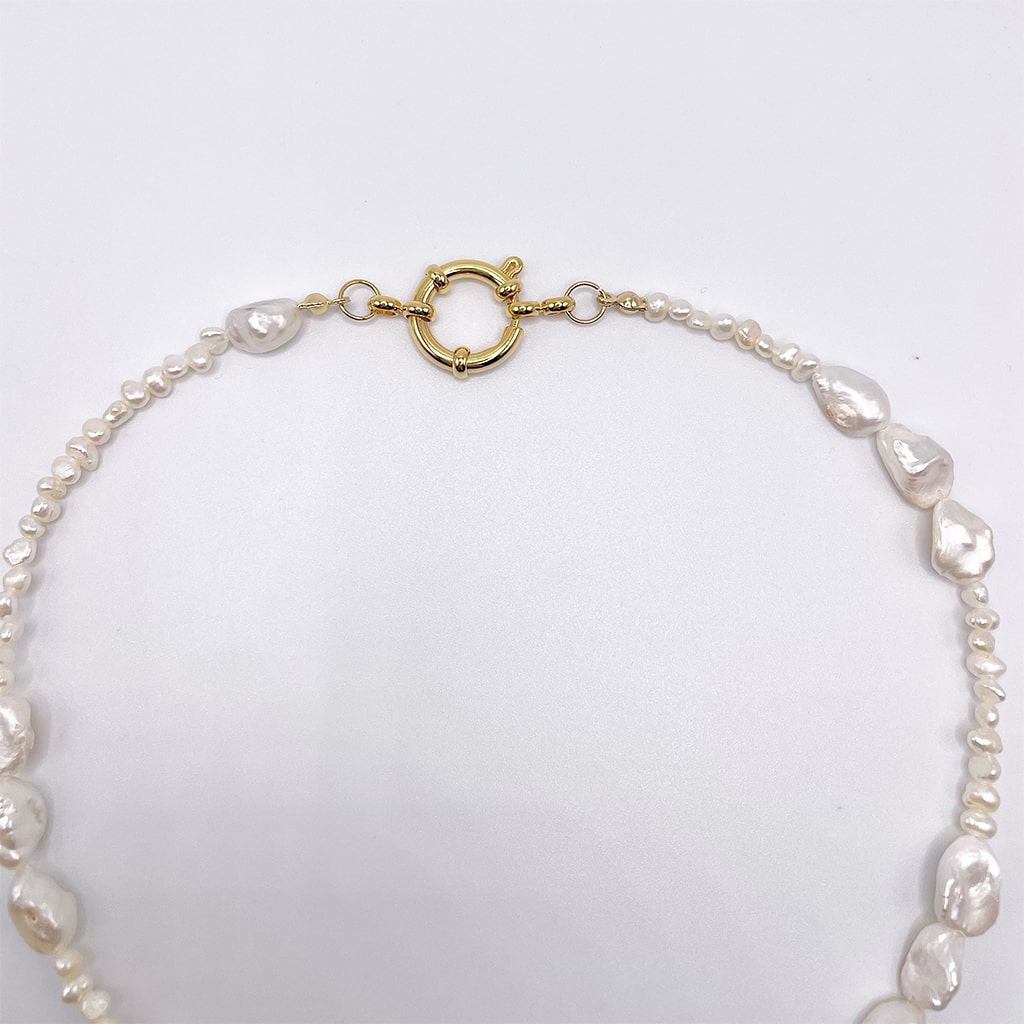 Keshi Pearl Necklace