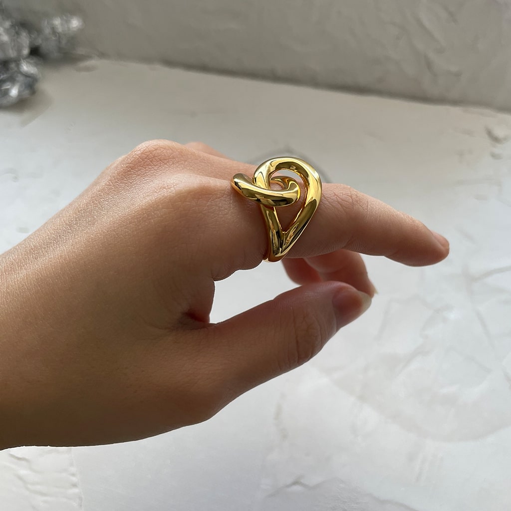 Twisted Gold Ring