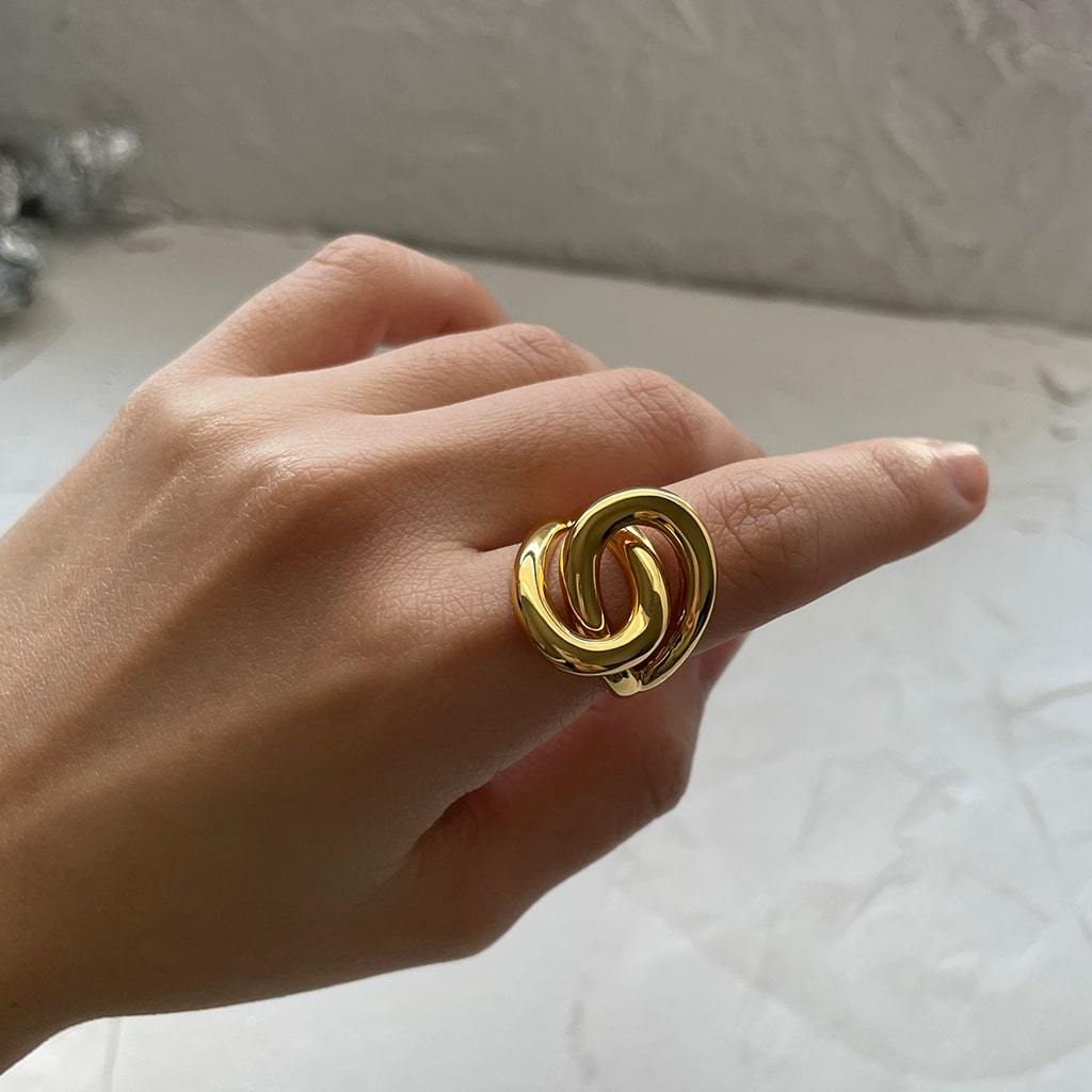 Twisted Gold Ring