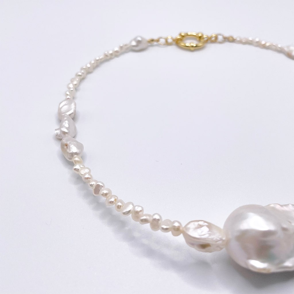 Keshi Pearl Necklace