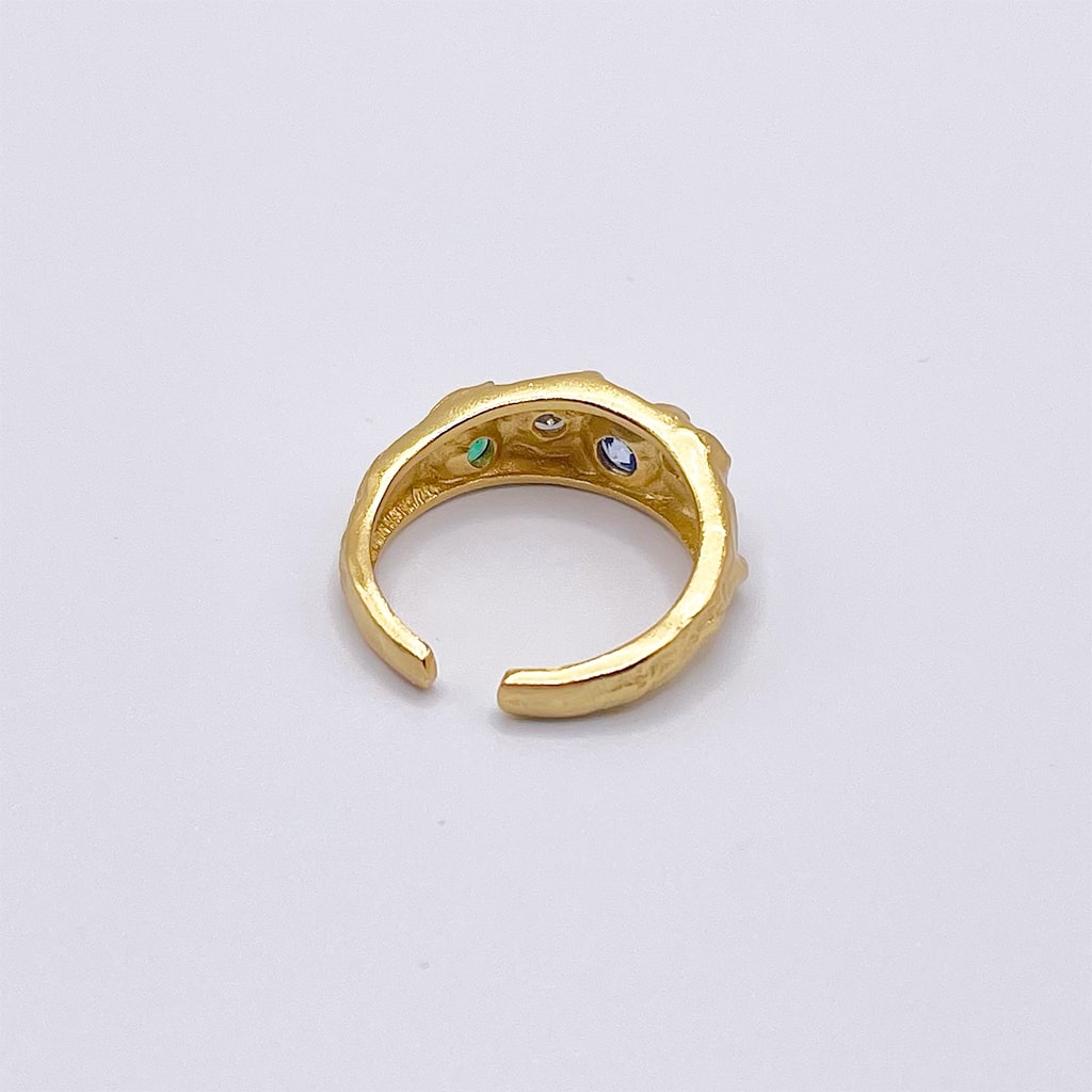 Gold Stone Ring