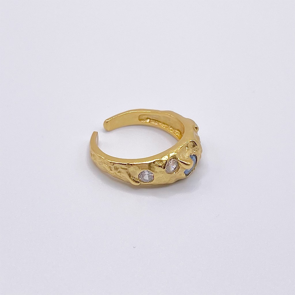 Gold Stone Ring