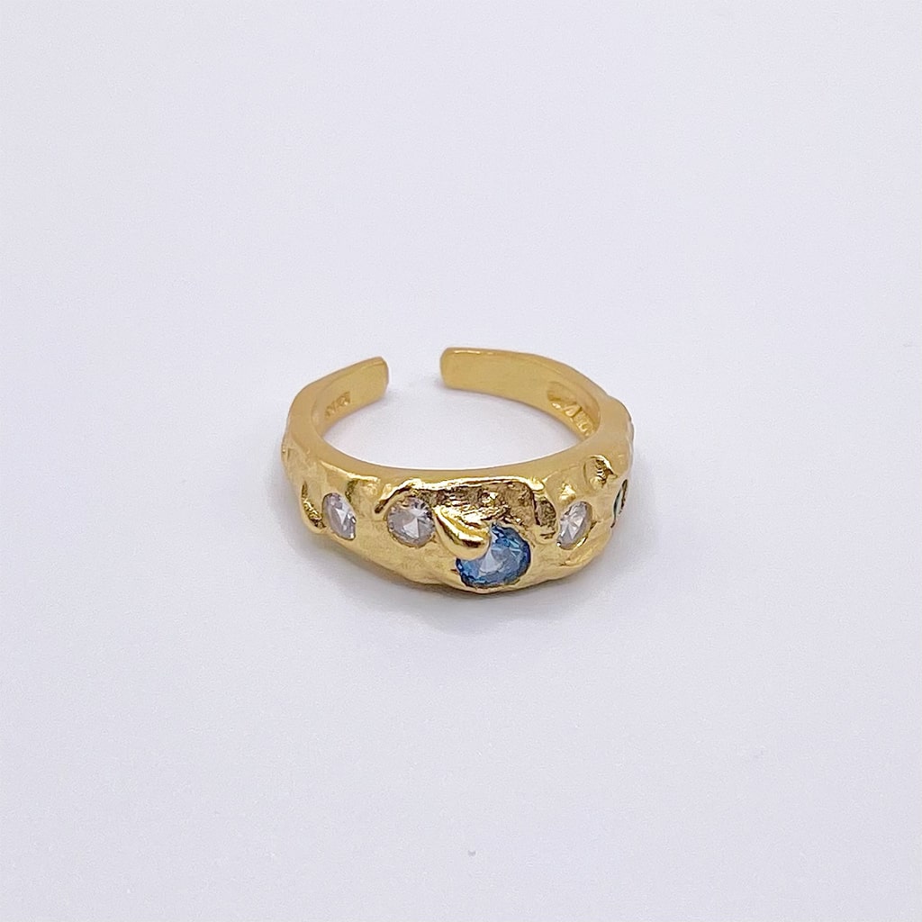 Gold Stone Ring