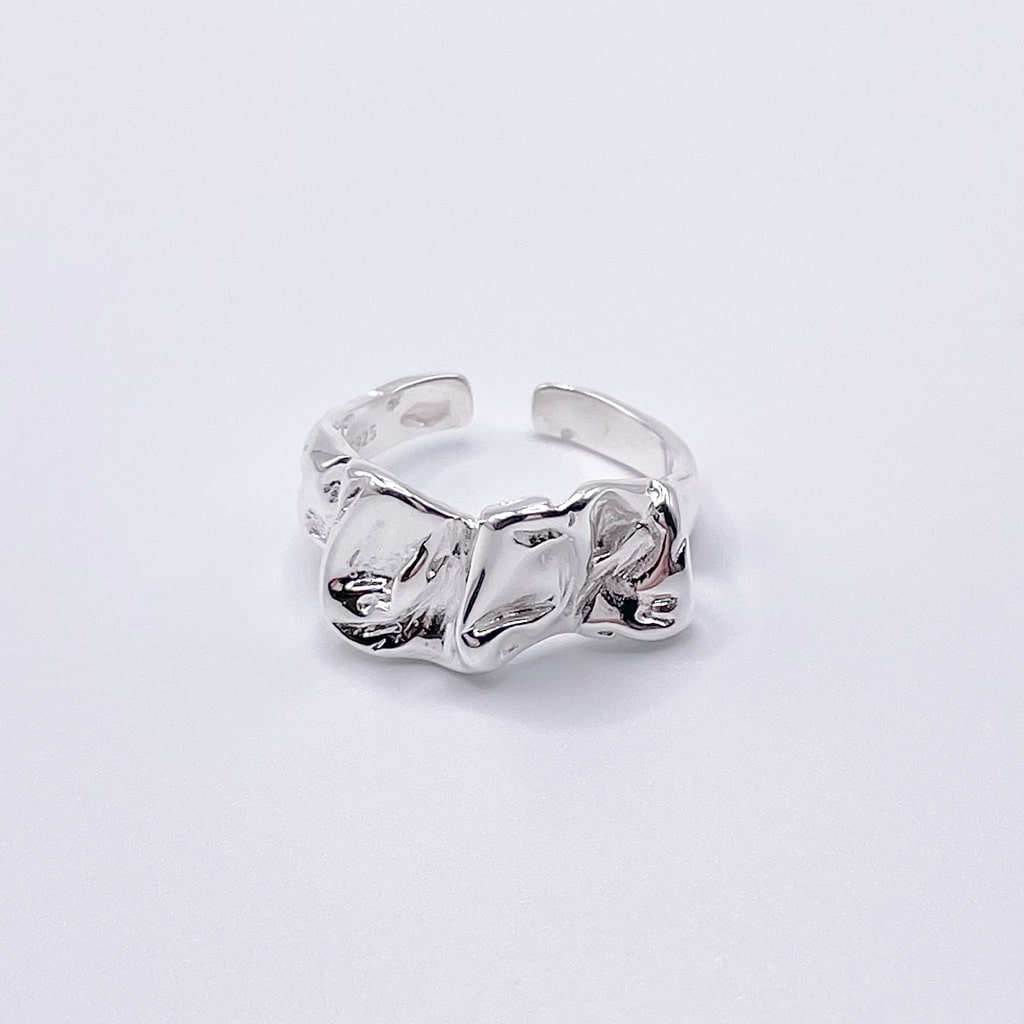 Folded Tin Foil Ring