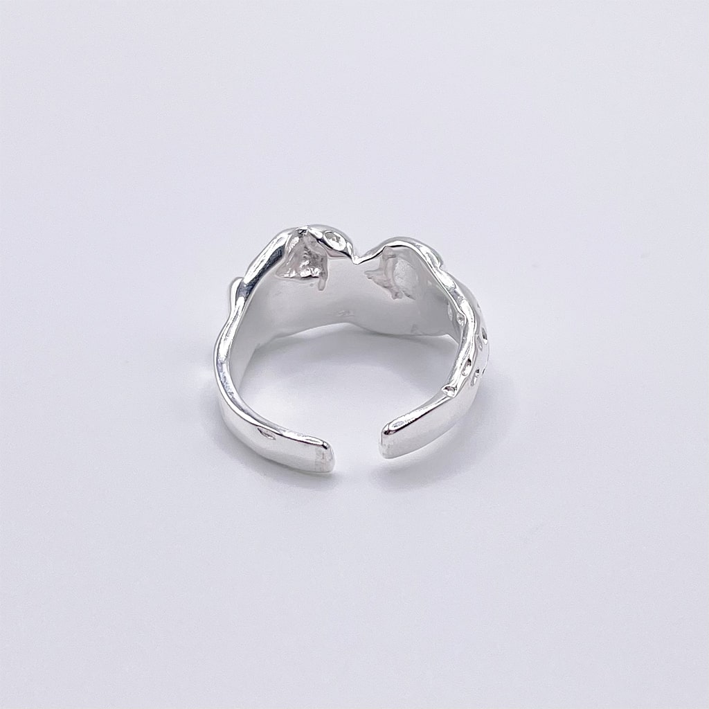 Folded Tin Foil Ring