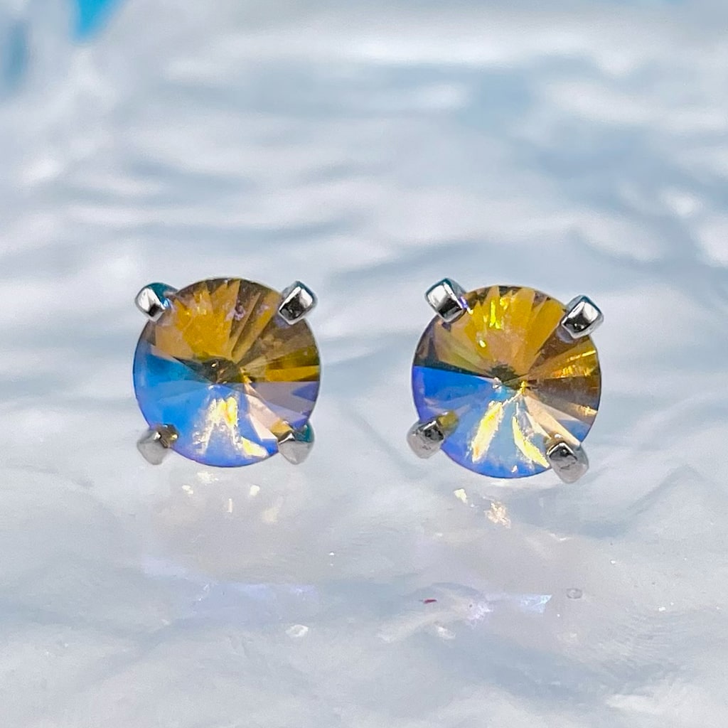 Cubic Zirconia Stud Earrings