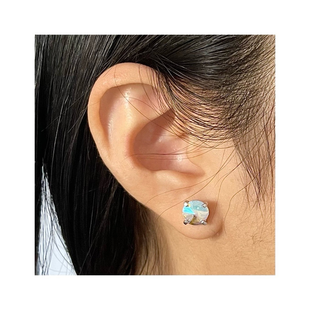 Cubic Zirconia Stud Earrings